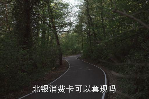 北銀消費(fèi)卡可以套現(xiàn)嗎