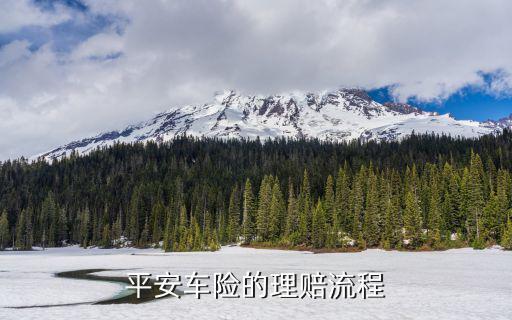平安車險的理賠流程