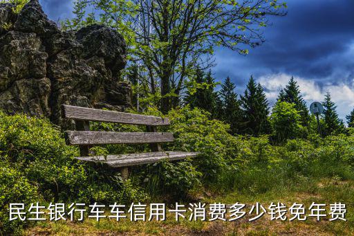 民生銀行車(chē)車(chē)信用卡消費(fèi)多少錢(qián)免年費(fèi)