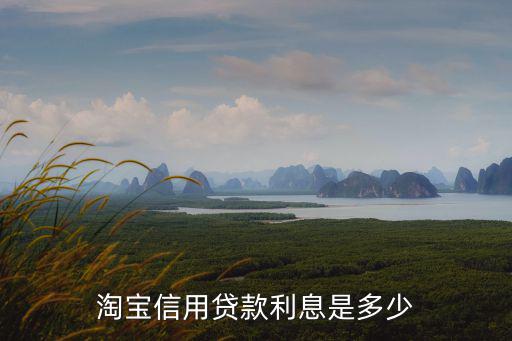 淘寶借貸利息怎么算的，淘寶貸款的利息是怎么算的啊最高能貸款多少呢請(qǐng)幫忙解答謝謝