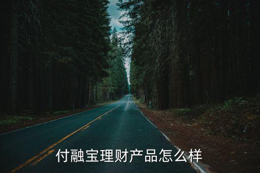 付融寶理財產(chǎn)品怎么樣