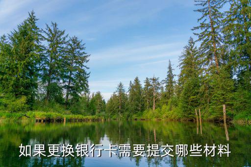 怎么變更銀行卡資料，如果更換銀行卡需要提交哪些材料
