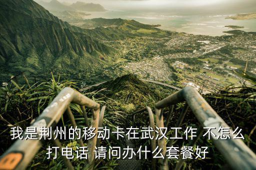 我是荊州的移動卡在武漢工作 不怎么打電話 請問辦什么套餐好