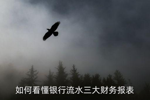 如何看懂銀行流水三大財(cái)務(wù)報(bào)表