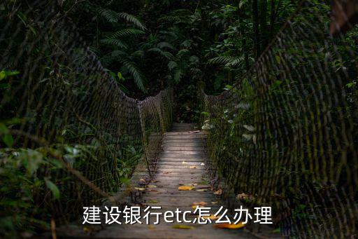 浙江建行etc卡怎么辦理，建行結(jié)算通卡如何辦理
