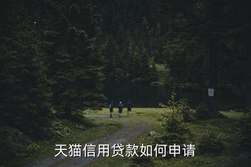 天貓信用貸款如何申請