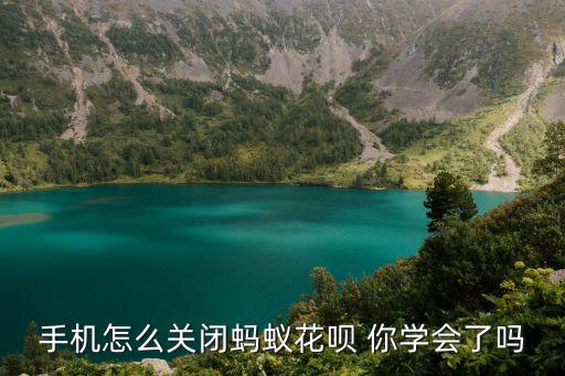 手機(jī)怎么關(guān)閉螞蟻花，小米手機(jī)整樣取消淘寶螞蟻花唄