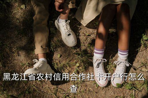 信用社的開(kāi)戶(hù)行怎么查，黑龍江省農(nóng)村信用合作社卡開(kāi)戶(hù)行怎么查