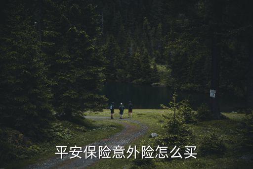 平安意外險怎么保，平安保險怎么保