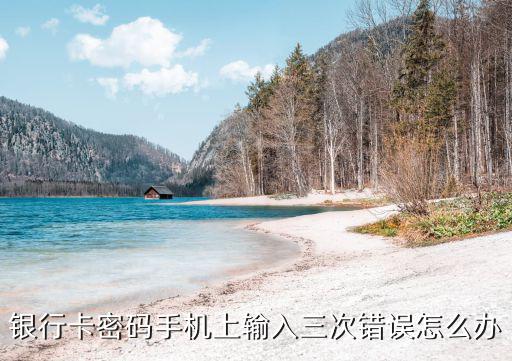 銀行卡密碼手機(jī)上輸入三次錯(cuò)誤怎么辦