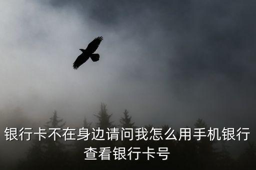怎么在手機(jī)銀行看卡號，銀行卡不在身邊請問我怎么用手機(jī)銀行查看銀行卡號