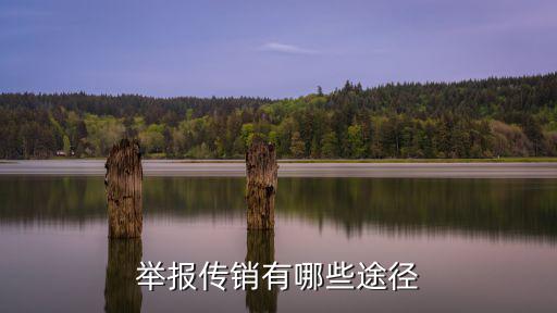 舉報(bào)傳銷有哪些途徑