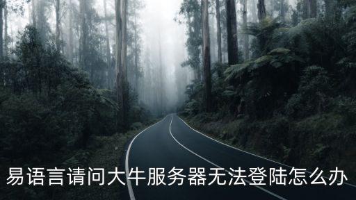 易語(yǔ)言請(qǐng)問大牛服務(wù)器無(wú)法登陸怎么辦