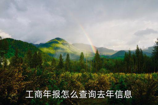 企業(yè)年報(bào)怎么查看上年，工商年報(bào)怎么查詢?nèi)ツ晷畔?/></a></span><span id=