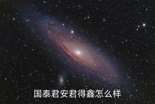 國泰君安君得鑫怎么樣