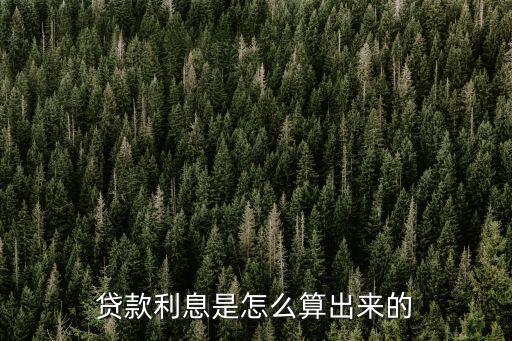 貸款一天利息怎么算的，銀行貸款日利息怎么算