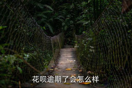 花唄逾期了會怎么樣