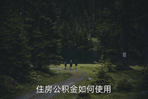 住房公積金如何使用