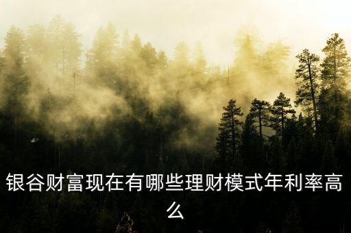 銀谷財富理財怎么買入，想通過銀谷財富進行下理財麻煩問下怎么才能聯(lián)系到他們
