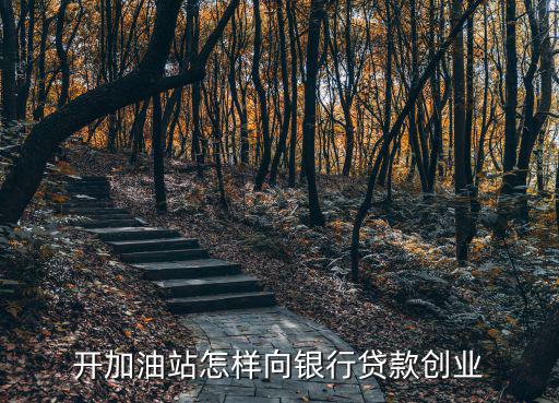 開加油站怎樣向銀行貸款創(chuàng)業(yè)