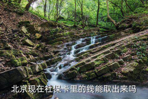 北京現(xiàn)在社?？ɡ锏腻X(qián)能取出來(lái)嗎