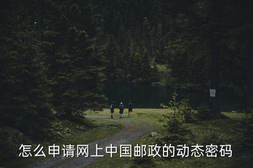 怎么申請網(wǎng)上中國郵政的動態(tài)密碼