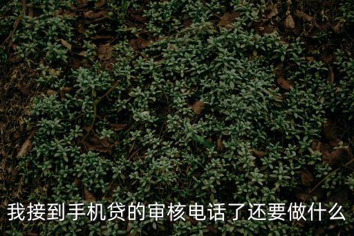 手機貸接了電話怎么辦，我在手機貸上貸了款已經(jīng)審核成功了可是他打電話來沒打通這會