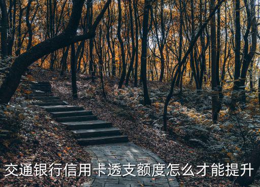 交通羊毛指數(shù)怎么升，交通銀行信用卡透支額度怎么才能提升
