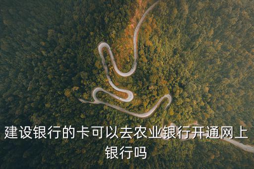 建設(shè)銀行的卡可以去農(nóng)業(yè)銀行開通網(wǎng)上銀行嗎