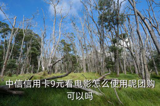 中信信用卡9元看電影怎么使用呢團(tuán)購可以嗎