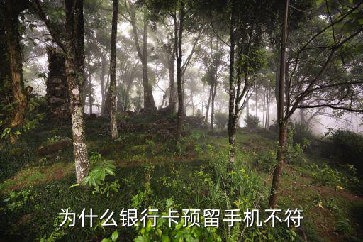 銀行預(yù)留怎么不對(duì)，為什么銀行卡預(yù)留的號(hào)碼與登錄時(shí)對(duì)不上