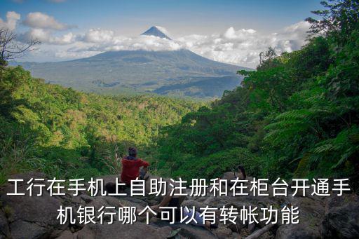 自助注冊賬戶怎么轉(zhuǎn)賬，工行在手機(jī)上自助注冊和在柜臺(tái)開通手機(jī)銀行哪個(gè)可以有轉(zhuǎn)帳功能