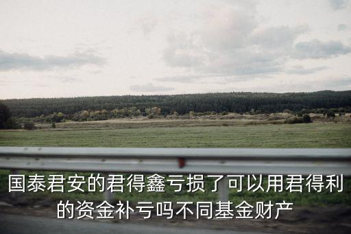 國泰君安的君得鑫虧損了可以用君得利的資金補(bǔ)虧嗎不同基金財(cái)產(chǎn)