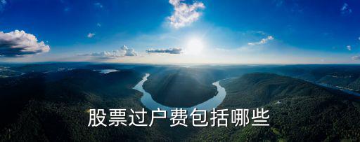 買股票過戶費(fèi)怎么算的，股票的過戶費(fèi)到底是怎么算的