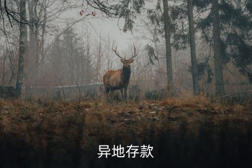 異地存款