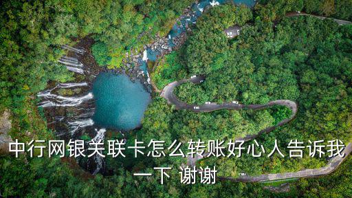 關(guān)聯(lián)賬戶怎么轉(zhuǎn)賬嗎，中行網(wǎng)銀關(guān)聯(lián)卡怎么轉(zhuǎn)賬好心人告訴我一下 謝謝