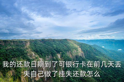 還款還到掛失卡里了怎么辦，信用卡還款不小心還到掛失的卡上了怎么辦光大卡