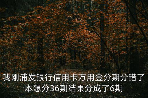 萬用金怎么修改分期，浦發(fā)銀行萬用金電話分期還款業(yè)務(wù)