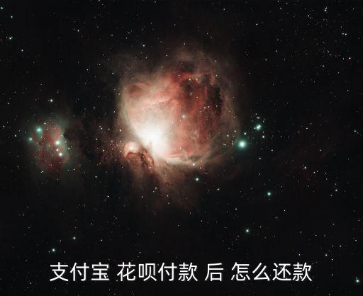 花唄怎么還啊，在淘寶買東西用花唄付款了怎么還呢