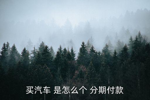 汽車貸款怎么貸信用卡分期，工商銀行車貸信用卡怎么用