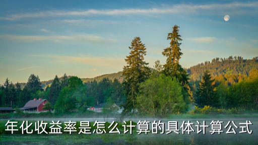 工行年化收益率怎么算的，年化收益率如何計算