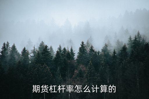 外盤期貨原油杠桿怎么算，外盤期貨杠桿比例如何計算