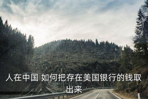 人在中國 如何把存在美國銀行的錢取出來
