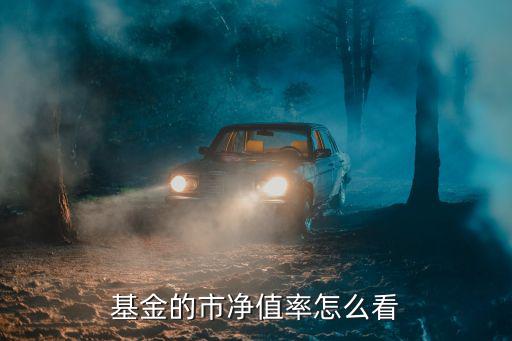 基金的市凈值率怎么看