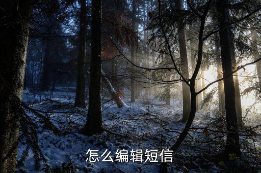 銀行保險(xiǎn)短信怎么編輯，怎么編輯短信