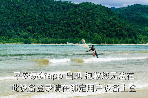 易貸中國官網(wǎng)登錄不了怎么辦，平安易貸app 出現(xiàn) 抱歉您無法在此設(shè)備登錄請(qǐng)?jiān)诮壎ㄓ脩粼O(shè)備上登