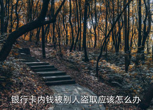 銀行行卡被盜轉怎么辦，銀行卡內錢被別人盜取應該怎么辦