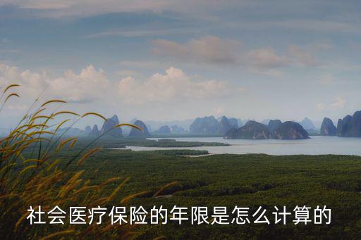 社會(huì)醫(yī)療保險(xiǎn)的年限是怎么計(jì)算的