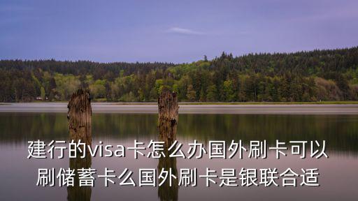 建行儲(chǔ)蓄卡visa怎么辦，建設(shè)銀行visa借記卡萬(wàn)事達(dá)借記卡怎么辦理