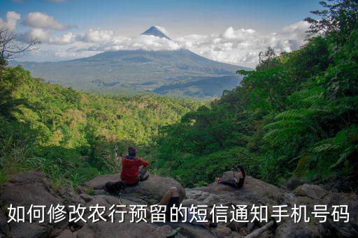 如何修改農行預留的短信通知手機號碼